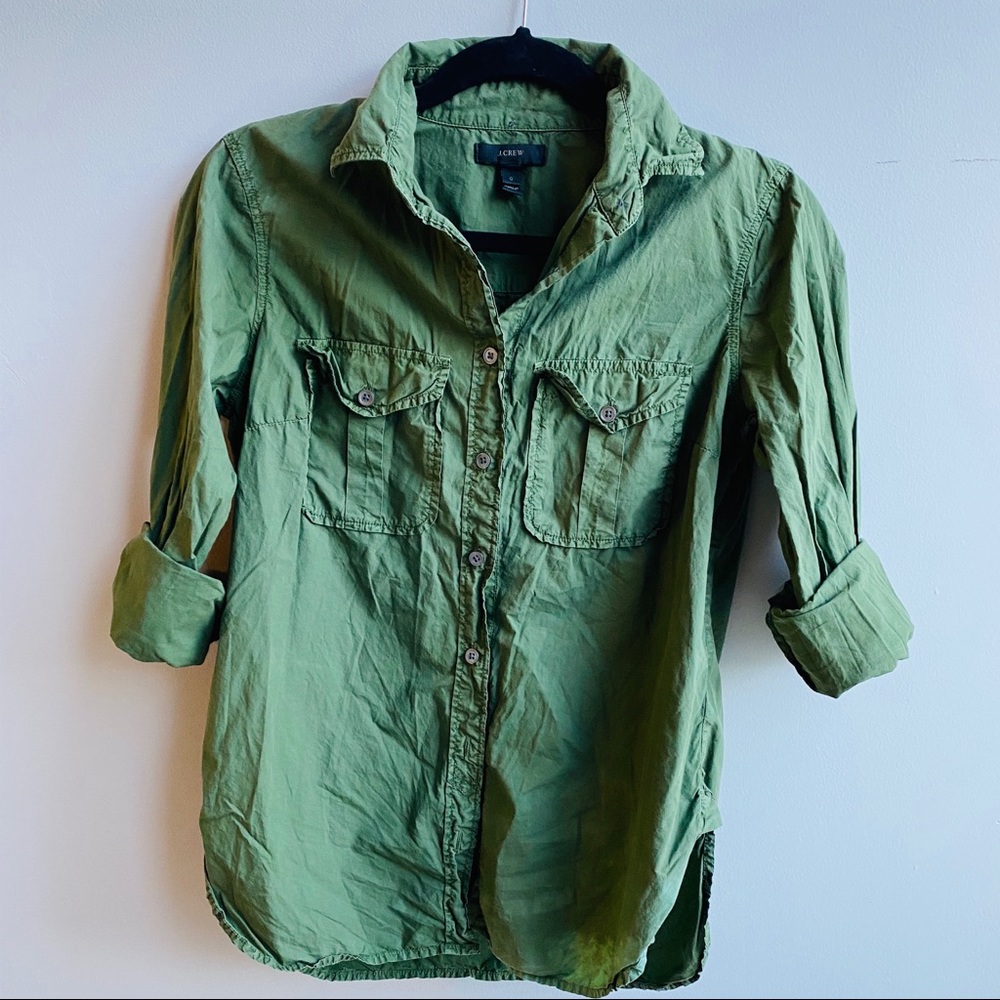 J Crew casual button down long sleeve